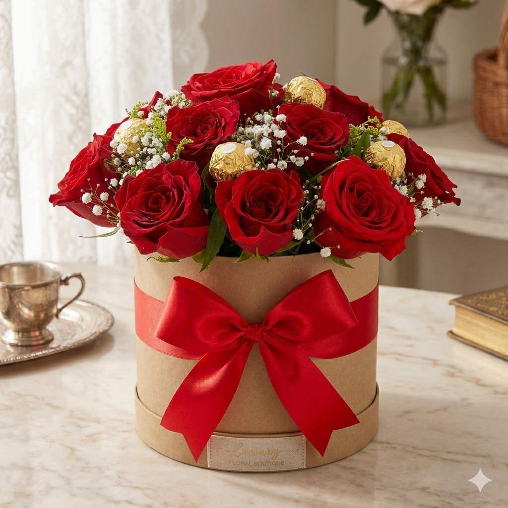 12 Rosas e Ferrero Rocher